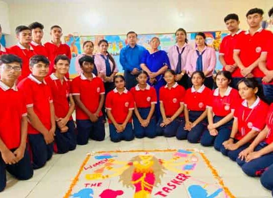 Faridabad Model School celebrated diwali