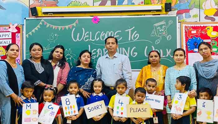 Faridabad Model School held at Learning Walk