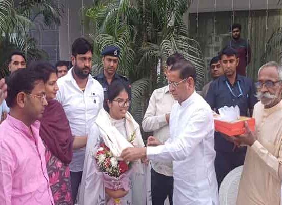 हरियाणा सरकार के खाद्य आपूर्ति राज्यमंत्री राजेश नागर ने दी बधाई