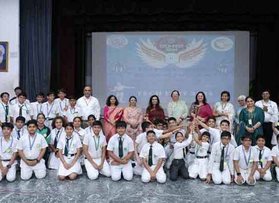 DAV Public School, Sec-49 organised Tech Fest, 2024