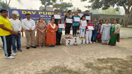 DAV School NH-3 N.I.T. Faridabad witnessed an exciting and engaging Bagless Day Celebration