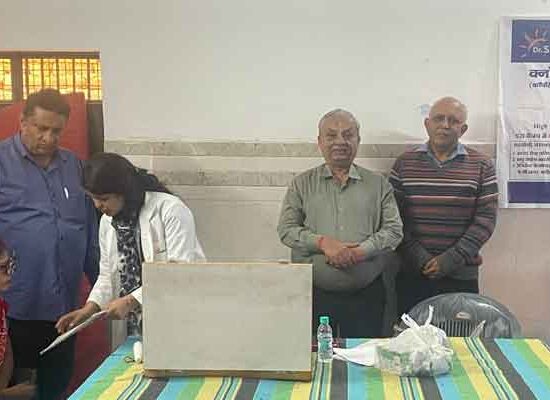 पंडित अमरनाथ हाई स्कूल में हुआ कैंसर जागरूकता एवं जांच शिविर का आयोजन
