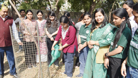 JC Bose University observed Tree Care Day