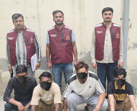 bsnl-copper-cable-theft-four-arrested-in-faridabad