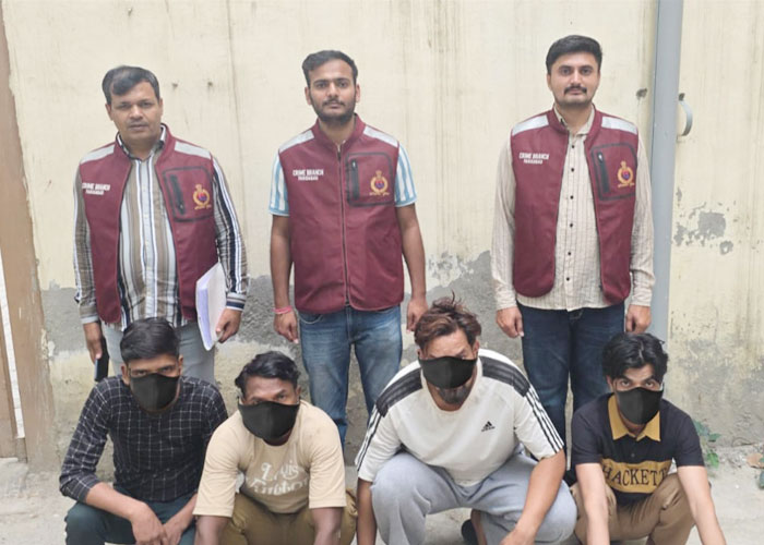 bsnl-copper-cable-theft-four-arrested-in-faridabad