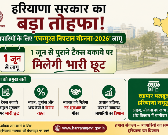 haryana-one-time-settlement-ots-scheme-2026-launched