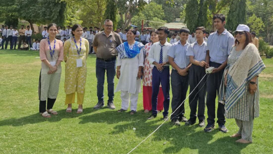 Students participating in Science Summer Camp Prerna 2026 at DAV Public School Sector 37 Faridabad.