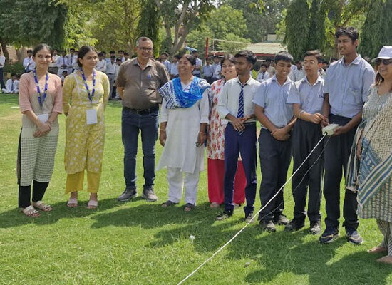 Students participating in Science Summer Camp Prerna 2026 at DAV Public School Sector 37 Faridabad.