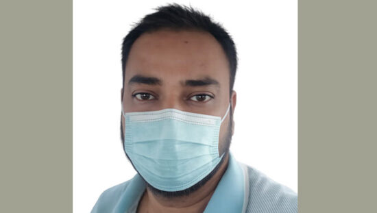 फरीदाबाद साइबर थाना एनआईटी द्वारा फर्जी निवेश ठगी मामले में गिरफ्तार खाता ऑपरेटर।