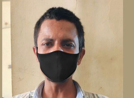 हत्या के प्रयास के मामले में गिरफ्तार आरोपी को लेकर जाती फरीदाबाद पुलिस
