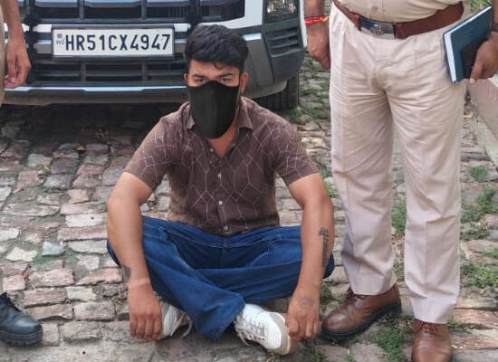 फरीदाबाद पुलिस ने क्रेटा कार चोरी मामले में आरोपी को गिरफ्तार किया