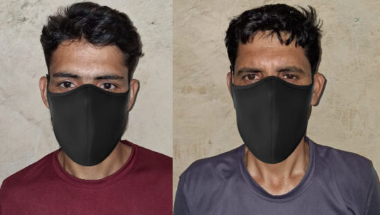 मांगर गांव में अवैध शराब बरामदगी के बाद कार्रवाई करती फरीदाबाद पुलिस