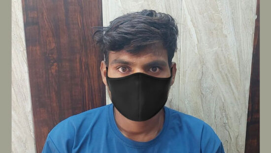 साइबर ठगी मामले में गिरफ्तार आरोपी संजय, ऑनलाइन ट्रेडिंग और टेलीग्राम टास्क फ्रॉड की जांच करती फरीदाबाद साइबर पुलिस।