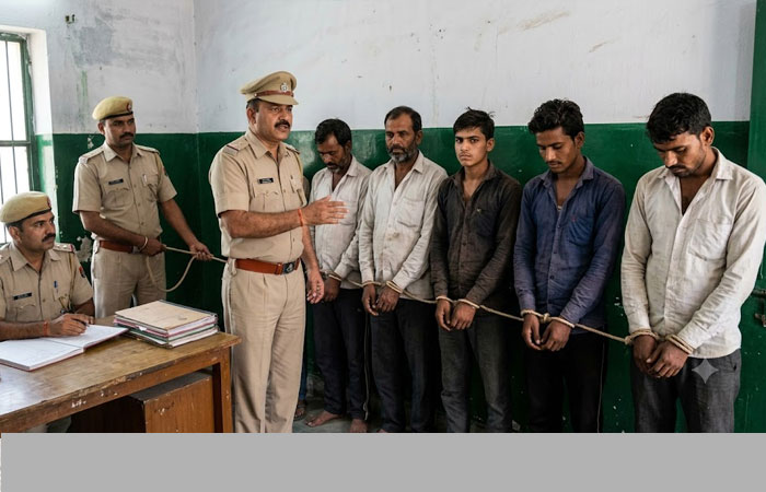 फरीदाबाद पुलिस द्वारा गिरफ्तार सात उद्घोषित अपराधी (POs)