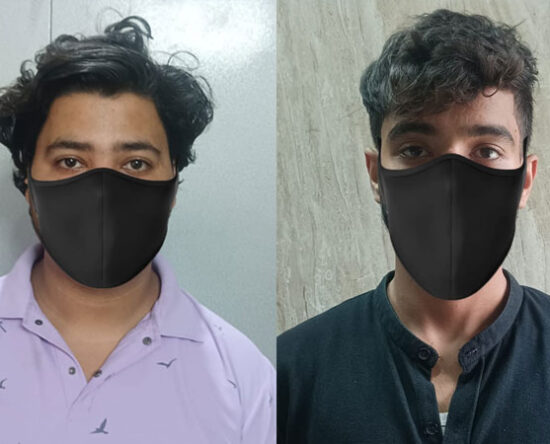 पर्सनल लोन के नाम पर साइबर ठगी मामले में गिरफ्तार दो आरोपी
