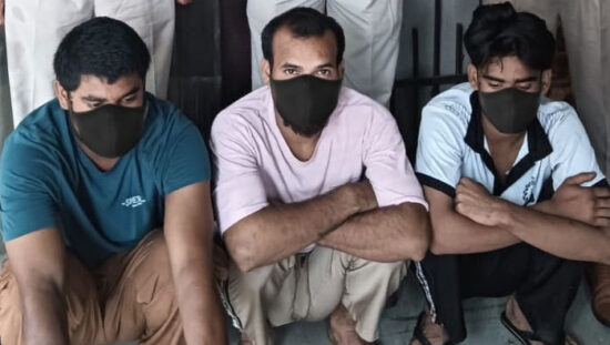 फरीदाबाद सेक्टर-4 हत्या मामले में तीन आरोपी गिरफ्तार।