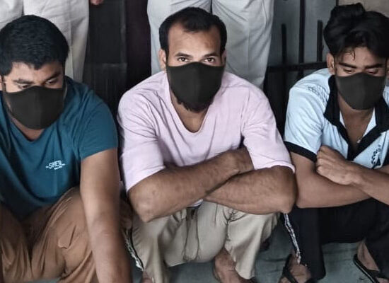 फरीदाबाद सेक्टर-4 हत्या मामले में तीन आरोपी गिरफ्तार।