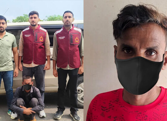 फरीदाबाद पुलिस द्वारा गिरफ्तार वाहन चोरों से बरामद की गई चोरी की मोटरसाइकिलें।