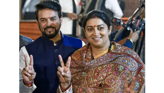 भाजपा अध्यक्ष नितिन नवीन की नई राष्ट्रीय टीम में अनुराग ठाकुर और स्मृति ईरानी की वापसी संभव