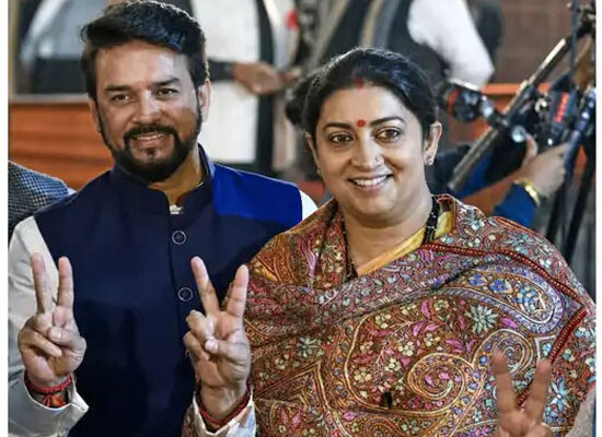 भाजपा अध्यक्ष नितिन नवीन की नई राष्ट्रीय टीम में अनुराग ठाकुर और स्मृति ईरानी की वापसी संभव