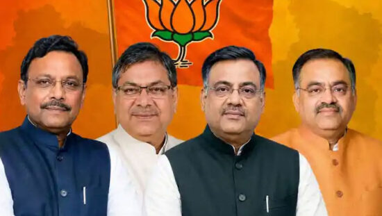 भाजपा के नए राज्य प्रभारी विनोद तावड़े, सतीश पूनिया और तरुण चुग