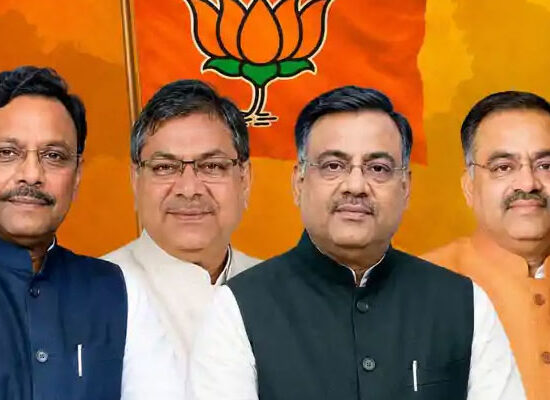 भाजपा के नए राज्य प्रभारी विनोद तावड़े, सतीश पूनिया और तरुण चुग