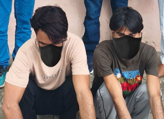 फरीदाबाद में एसी गैस बॉक्स चोरी मामले में गिरफ्तार दो आरोपी