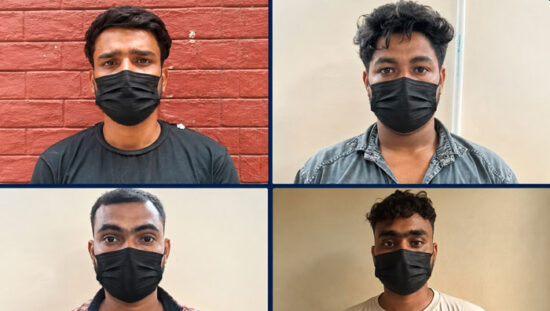 Faridabad cyber police arrested accused in online fraud cases