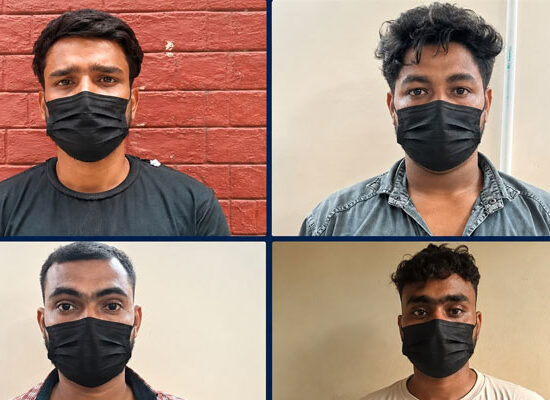 Faridabad cyber police arrested accused in online fraud cases
