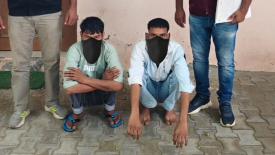 फरीदाबाद में गैस एजेंसी से चोरी किए गए खाली सिलेंडर और पुलिस कार्रवाई