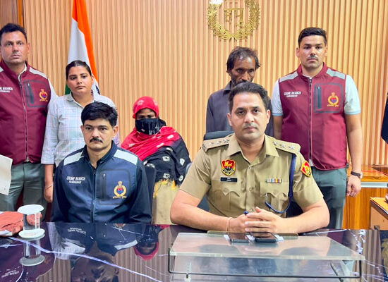 फरीदाबाद मोजाबाद हत्या मामले में पुलिस की कार्रवाई
