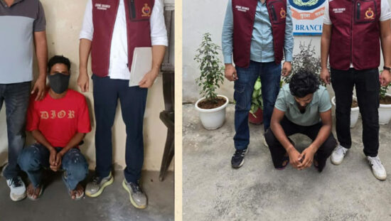 फरीदाबाद पुलिस की कार्रवाई में बरामद अवैध देसी कट्टे और कारतूस