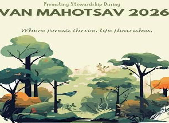 फरीदाबाद वन महोत्सव 2026 के दूसरे चरण में पौधारोपण कार्यक्रम