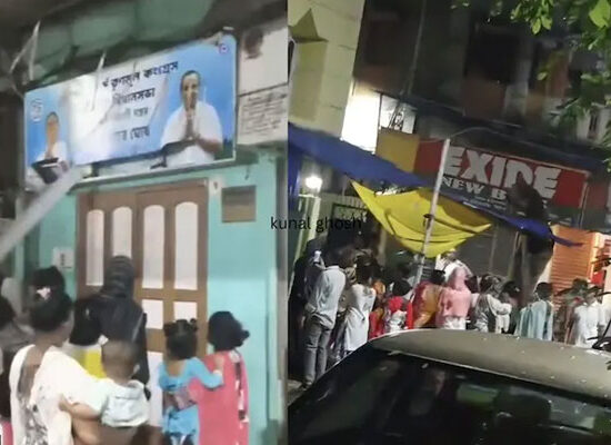 कोलकाता में TMC नेता कुणाल घोष के कार्यालय पर हमला