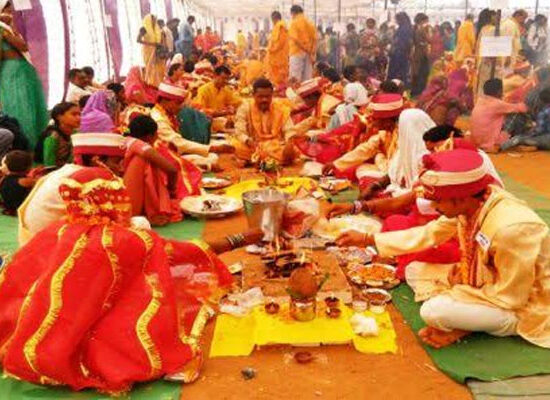 फरीदाबाद में पाल बघेल सामाजिक संस्था के सामूहिक विवाह सम्मेलन का आयोजन