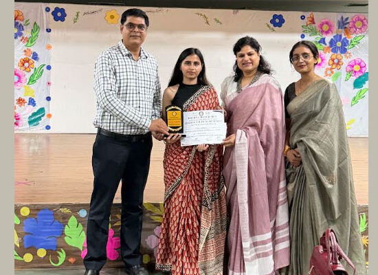 Students participating in Prerna Manch Model United Nations at DAV Public School NH-3 Faridabad