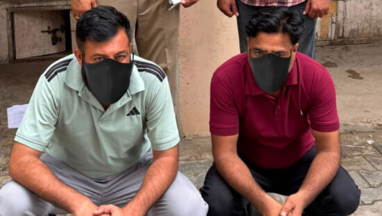 शेयर मार्केट साइबर ठगी मामले में फरीदाबाद पुलिस द्वारा गिरफ्तार किए गए आरोपी