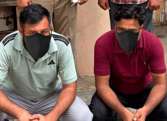 शेयर मार्केट साइबर ठगी मामले में फरीदाबाद पुलिस द्वारा गिरफ्तार किए गए आरोपी