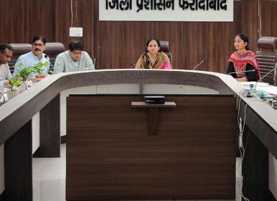 फरीदाबाद में ठोस कचरा प्रबंधन नियम-2026 प्रशिक्षण कार्यक्रम की अध्यक्षता करतीं सीईओ शिखा