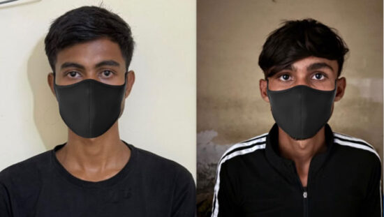 फरीदाबाद साइबर थाना NIT की कार्रवाई में साइबर ठगी के मामलों में गिरफ्तार आरोपी।