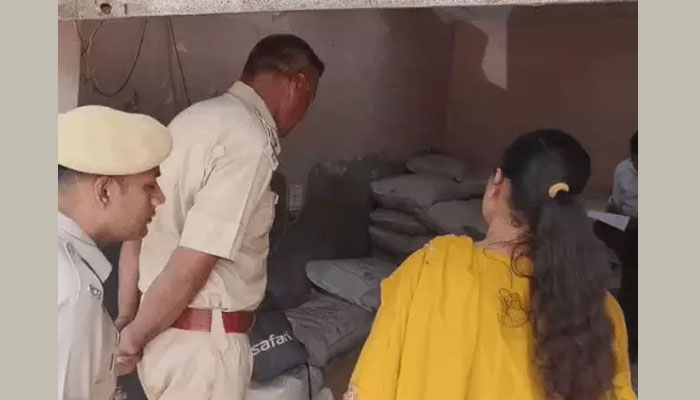 फरीदाबाद के फतेहपुर चंदीला स्थित राशन डिपो पर खाद्य एवं आपूर्ति विभाग की जांच