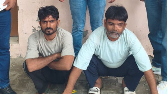 फरीदाबाद में घर चोरी के मामले में क्राइम ब्रांच सेक्टर-16 ने दो आरोपी गिरफ्तार किए