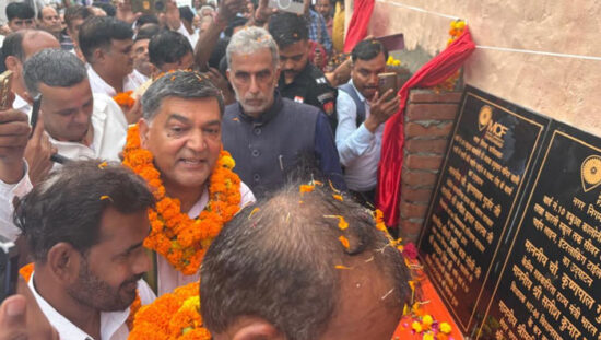 केंद्रीय राज्य मंत्री कृष्ण पाल गुर्जर ने फरीदाबाद के वार्ड-10 में ₹14.5 करोड़ के विकास कार्यों का शिलान्यास किया