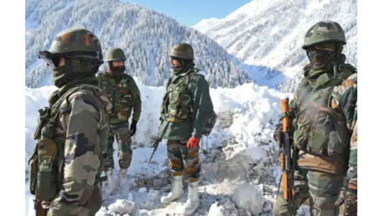 Indian Army annual report 2025-26 on China LAC deployment and Jammu Kashmir security situation