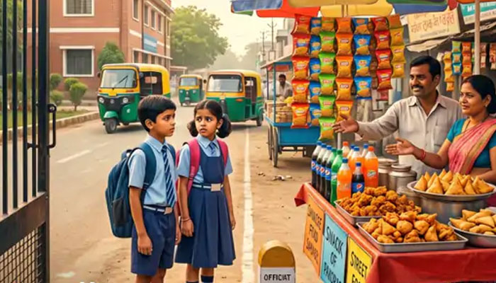 स्कूलों के 50 मीटर दायरे में जंक फूड पर FSSAI के नए नियम