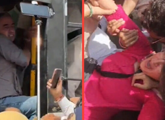 दिल्ली के जंतर-मंतर पर SIR के खिलाफ प्रदर्शन के दौरान पुलिस की तैनाती