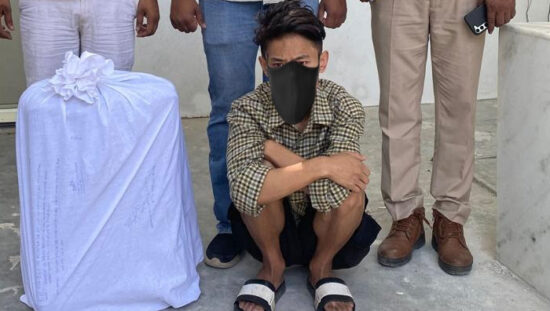 फरीदाबाद में 5.100 किलो गांजा बरामद करने के बाद क्राइम ब्रांच AVTS भूपानी की कार्रवाई