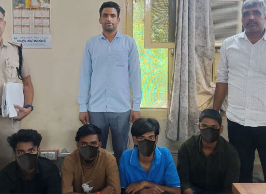 फरीदाबाद साइबर ठगी के दो मामलों में छह आरोपियों की गिरफ्तारी से जुड़ी पुलिस कार्रवाई