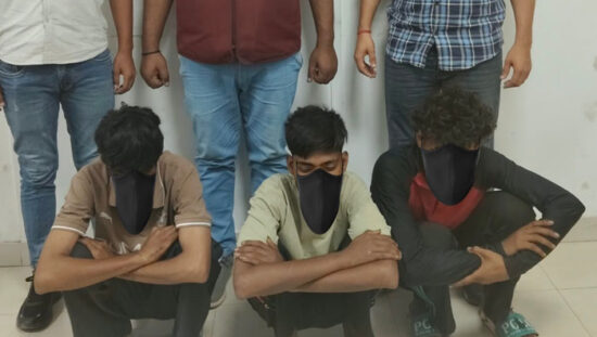 फरीदाबाद डबुआ हमला मामले में क्राइम ब्रांच एनआईटी द्वारा गिरफ्तार तीन आरोपी