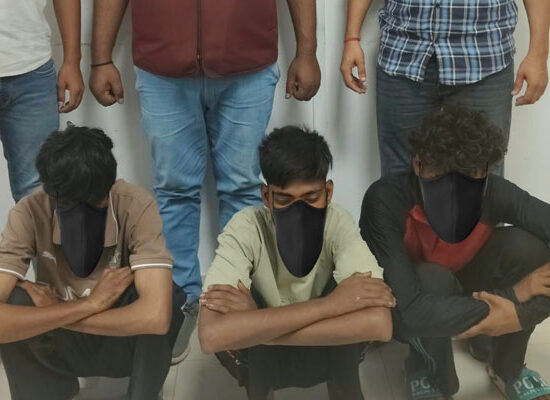 फरीदाबाद डबुआ हमला मामले में क्राइम ब्रांच एनआईटी द्वारा गिरफ्तार तीन आरोपी